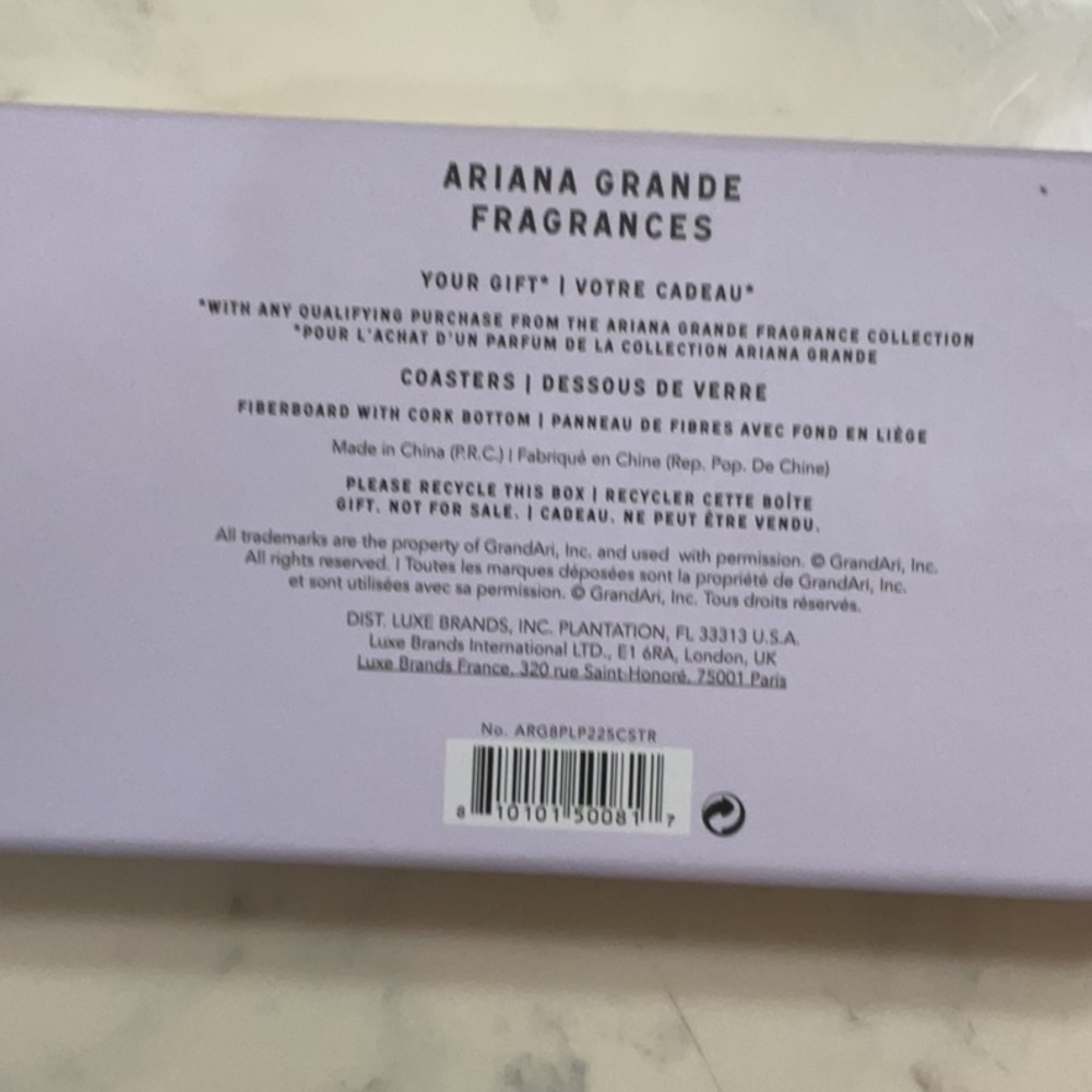 NWT Ariana Grande coasters - Picture 4 of 5